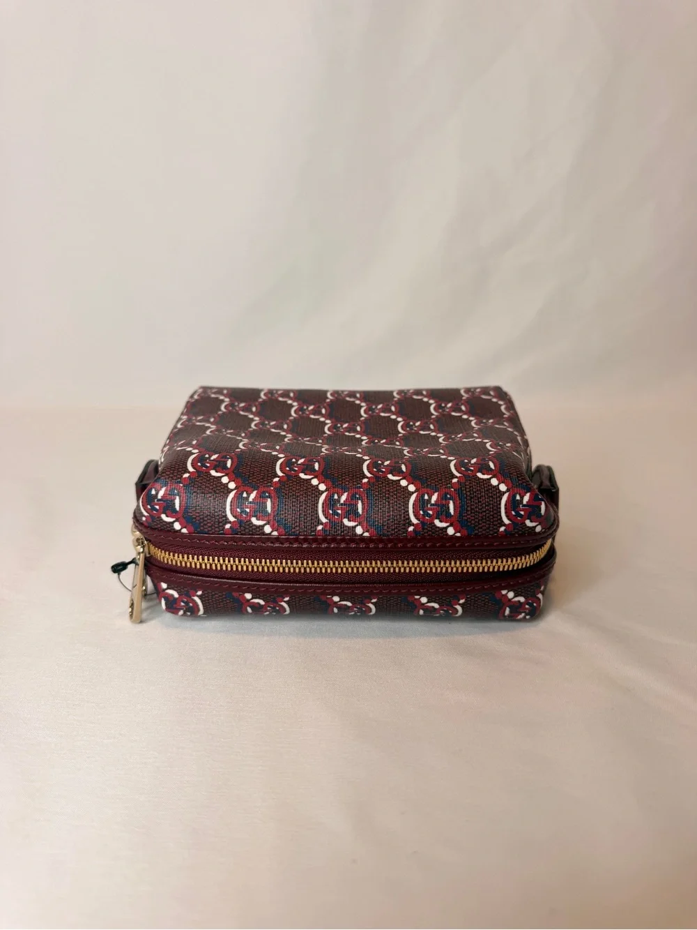 Gucci GG Shadow Rosso Ancora Cosmetic Pouch